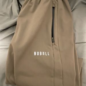 Men’s nobull athletic pants like new green